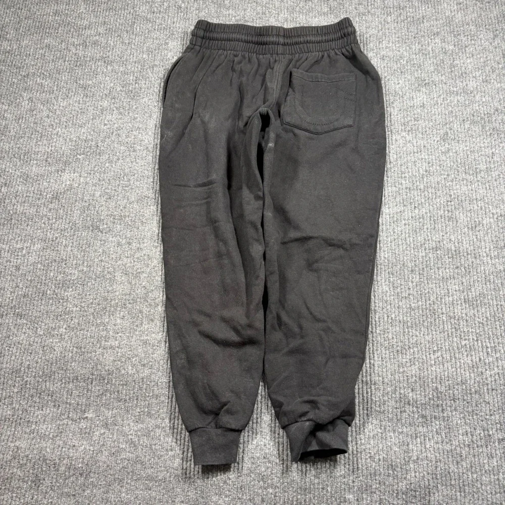 True Religion Sweatpants Men's S Black Jogger Streetwear Lounge Comfort Hip Hop